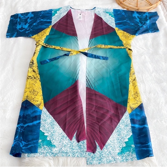 Making the Cut Season 2 Episode 2 Winning Look colorful kimono size M L XL - Picture 7 of 10